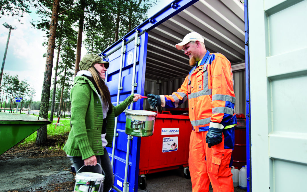 Haemme jäteasemanhoitajaa Hämeenlinnan Karanojalle