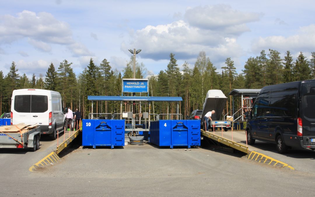 Helatorstaina jätteidenkäsittelyalueet suljettu – aattona 8.5. suljetaan klo 17.00